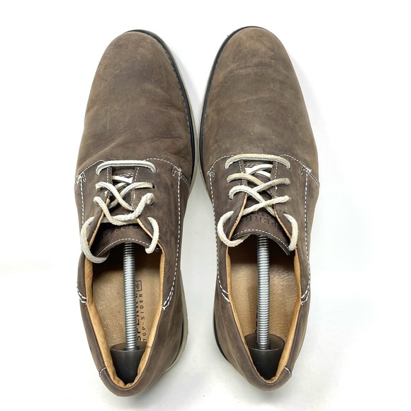 Sperry Top‎ Sider Leather Oxford Casual Shoe Brown Mens 11.5 - Picture 6 of 8